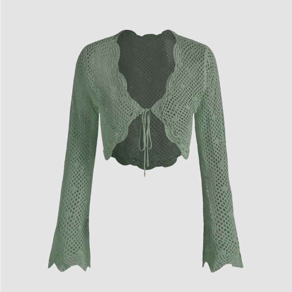 Cider Olive Knit Cardigan